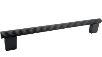 Maner pentru mobila Veteo finisaj negru cobalt L 254 mm 