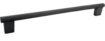 Maner pentru mobila Veteo finisaj negru cobalt L 350 mm 
