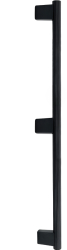 Maner pentru mobila Veteo finisaj negru cobalt L 990 mm 