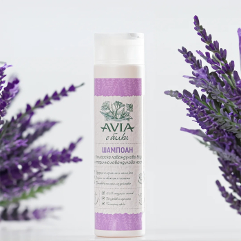 Sampon cu apa de lavanda si ulei esential de lavanda 