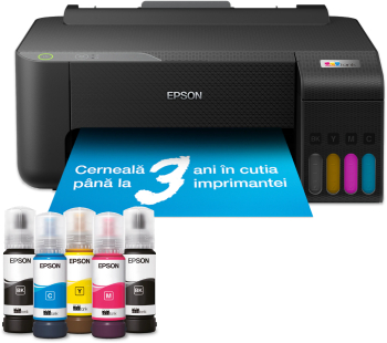 Imprimanta inkjet color EPSON EcoTank L1230 CISS A4 USB