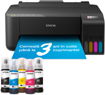 Imprimanta inkjet color EPSON EcoTank L1270 CISS A4 USB Wi-Fi