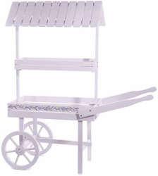 Carucior candy bar lemn mov 132x55x150 cm