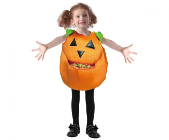 Costum carnaval dovlecel pentru copii marimea 92/104 cm 3-4 Ani