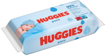 Huggies Pure Servetele Umede - 1 pachet 56 