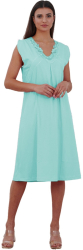 Camasa de noapte 2082 100 bumbac Bella Secret-Vernil-XL INTL 