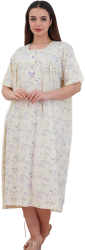Camasa de noapte 2093 100 bumbac Bella Secret-3XL INTL 