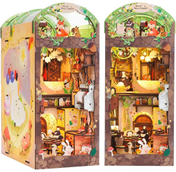 Puzzle 3D Cotor de carte DIY Casa cartitei Cutebee 253 piese 
