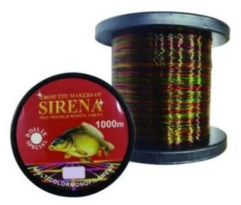 Fir Monofilament sirena multicolor 0.40mm/25kg accesorii pescuit