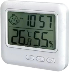 Statie meteo ceas afisaj pentru temperatura si umiditate 