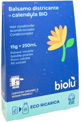 Balsam de par cu galbenele bio pudra 15g eco-refill Biolu 