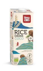 Bautura vegetala de orez cu cocos eco 1L Lima 