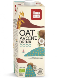 Bautura vegetala de ovaz cu cocos bio 1L Lima 