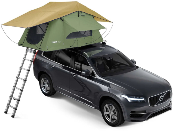 Cort auto cu prindere pe plafon Thule Kukenam 3 persoane Olive Green 