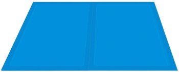 Covoras cu efect de racire pentru caine/pisica impermeabil albastru marime XL 65x50 cm Springos