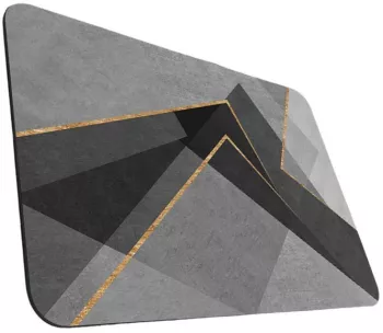 Covoras pentru baie ultra absorbant anti-alunecare material Diaton Model Abstract 50 x 80 cm 