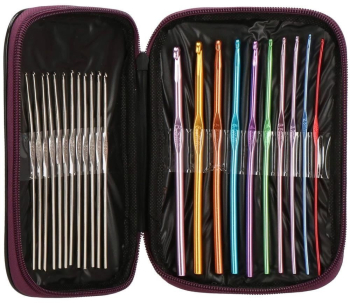 Crosete multicolore cu trusa set 22 buc 0.6-6.5 mm Springos