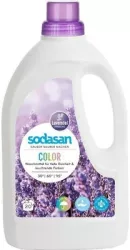 Detergent bio lichid rufe albe si color lavanda 1.5l Sodasan 