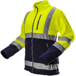 Geaca de lucru reflectorizanta lana polara galben model Visibility marimea S/48 NEO 