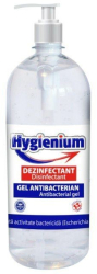 Gel dezinfectant pentru maini Hygienium 70 alcool antibacterian 1 Litru