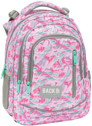 Ghiozdan pentru fetite Backup Impermeabil bezele colorate cu 3 compartimente PLB5R23 39x27x20cm