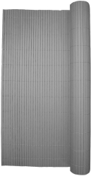 Paravan pentru balcon terasa gard PVC gri 1300 g/m2 UV   3x1 m 
