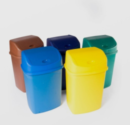 Pubela 55 litri pentru birou Sterk diferite culori 43X37X70cm 