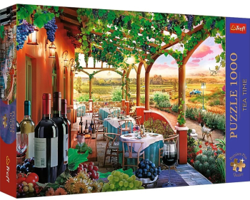 PUZZLE TREFL 1000 PREMIUM PLUS TEA TIME PODGORIA ITALIANA 