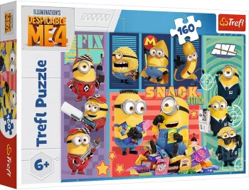 PUZZLE TREFL 160 DESPICABLE ME 4 LUMEA MINIONILOR 