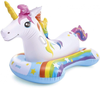 Saltea gonflabila Intex Ride-on Unicorn 163 x 86 cm 57552 