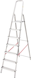 Scara aluminiu Master 6 trepte platforma max 125 kg 2.15 m 