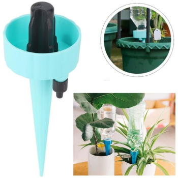 Set 3 buc Picuratoare cu valva pentru irigare Debit de apa reglabil pentru plante de interior PP 16.5 cm 