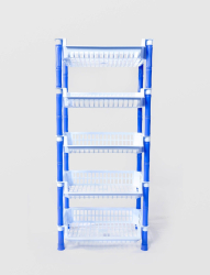 ETAJERA PLASTIC STERK 5 NIVELE 88 X 41 X 29 DIVERSE CULORI 