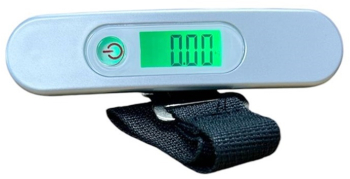 Cantar digital de mana pentru bagaje max 50 kg argintiu Vivo LSS50