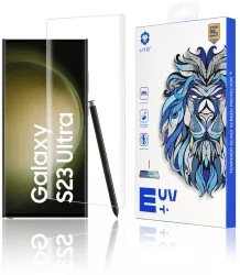 Folie pentru Samsung Galaxy S23 Ultra - Lito 3D UV Glass - Clear 