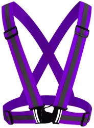 Ham bretele reflectorizante culoare Violet 