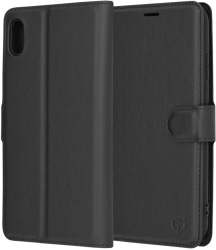 Husa pentru iPhone XS Max - Techsuit Leather Folio - Black 