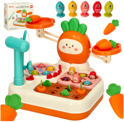 Cantar de jucarie educativa pentru copii Bibi-inn plastic 4 in 1 18 luni+ multicolor 23x25x20cm 