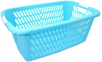 Cos rufe 2 manere plastic albastru deschis 61x40x23 cm Strend Pro 