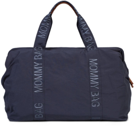 Geanta de infasat Childhome Mommy Bag Signature Urban Dark Grey 