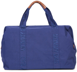 Geanta de infasat Childhome Mommy Bag Signature Urban Navy 