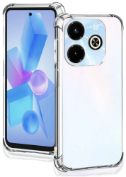 Husa pentru Infinix Hot 40i - Techsuit Shockproof Clear Silicone - Clear 