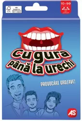 JOC DE CARTI CU GURA PANA LA URECHI 