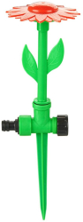 Adapator de pamant in forma de floare multicolor 