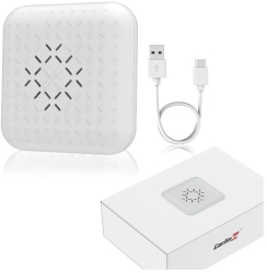 Adaptor USB wireless Apple Carplay Carlinkit 3.0 Mini pentru autoturisme alb - RESIGILAT 
