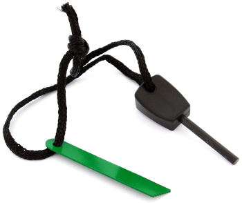 Aprinzator de foc negru/verde lungime 6 7 cm rezistent la apa 