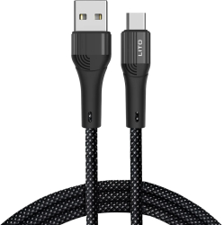 Cablu de Date cu Mufe USB Type-C 60W 1m - Lito LD14 - Black 