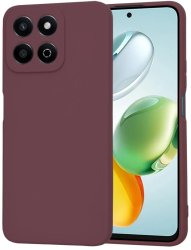 Husa pentru Honor 200 Smart / X7c - Techsuit SoftFlex - Plum Red 