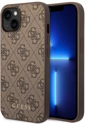 Husa pentru iPhone 14 - Guess Hardcase 4G GUHCP14SG4GFBR - Brown