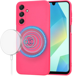 Husa pentru Samsung Galaxy A16 4G / A16 5G - Techsuit SoftFlex MagSafe - Hot Pink 